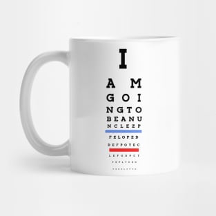 I am going to be an uncle! Eye Chart Mug